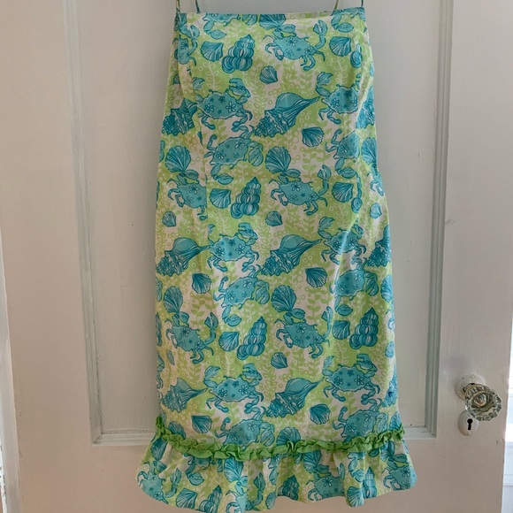 Lily Pulitzer Crab Print Sundress - Picture 1 of 4